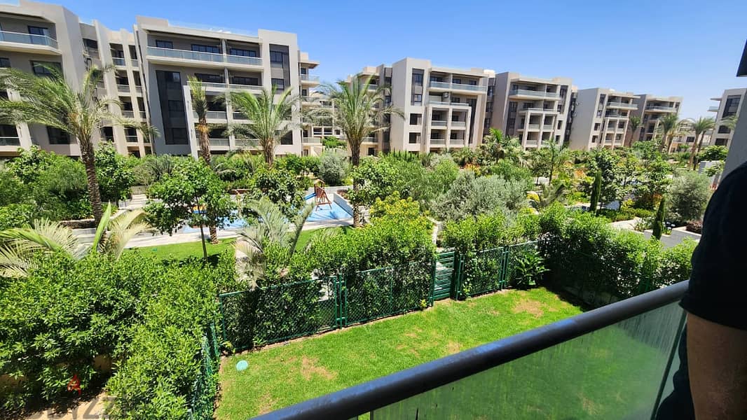 For rent fully finished apartment 175m garden and lagoon view in The  Address East New Cairo - ذا ادريس ايست التجمع الخامس 33