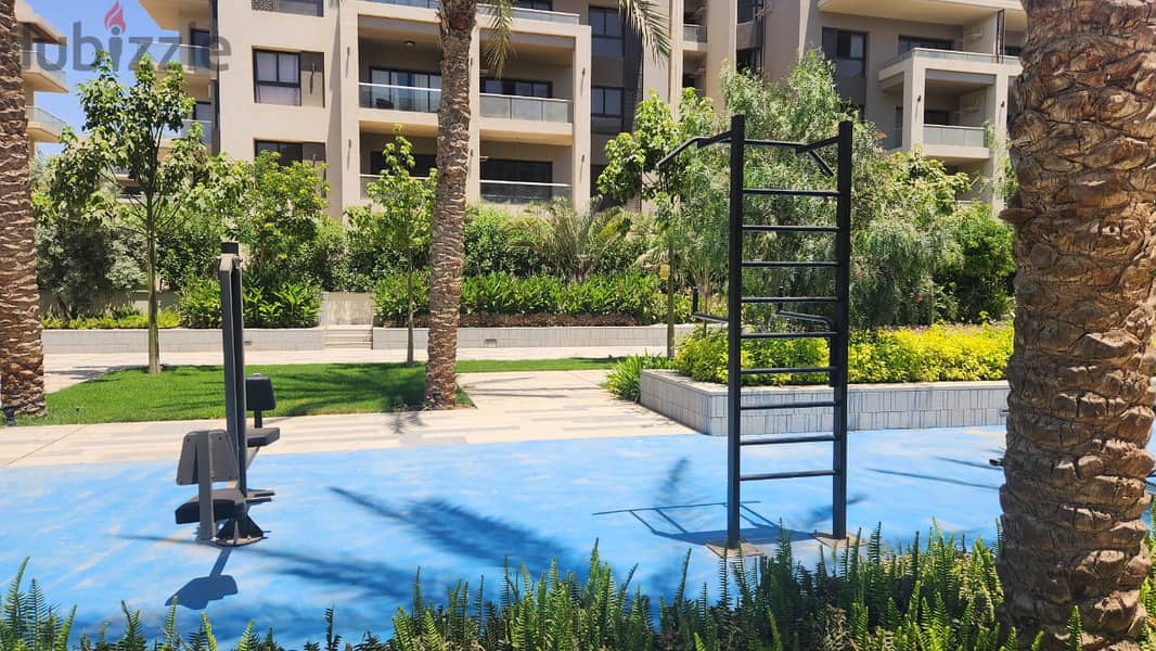 For rent fully finished apartment 175m garden and lagoon view in The  Address East New Cairo - ذا ادريس ايست التجمع الخامس 36