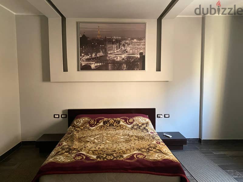 Apartment for rent fully finished and furnished with AC`S, kitchen, kitchen applicance, prime location in El Banafseg New Cairo-البنفسج التجمع الخامس 14