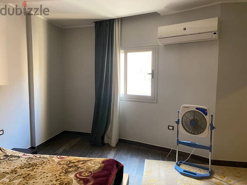 Apartment for rent fully finished and furnished with AC`S, kitchen, kitchen applicance, prime location in El Banafseg New Cairo-البنفسج التجمع الخامس 16