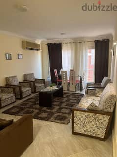 Apartment for rent 130 sqm, fully finished, air conditioners, kitchen and kitchen units in Dar Misr Kronfel, Fifth Settlement - دار مصر القرنفل التجمع 0