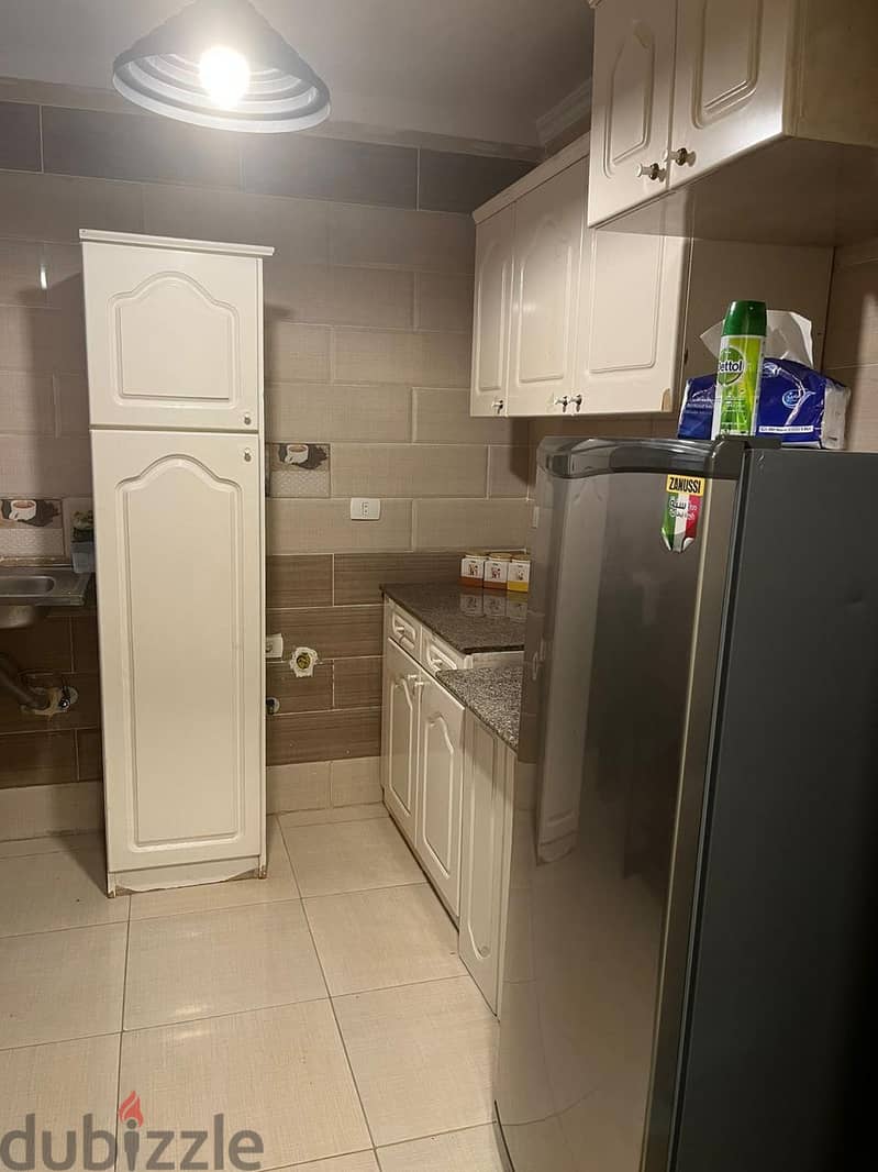 Apartment for rent 130 sqm, fully finished, air conditioners, kitchen and kitchen units in Dar Misr Kronfel, Fifth Settlement - دار مصر القرنفل التجمع 9
