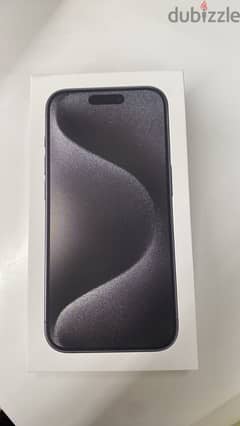 iphone 15 pro 256gb black new and sealed 0