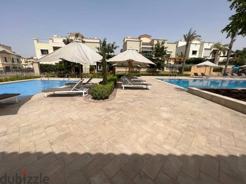 Lowest price in Uptown Cairo 2 Bedrooms Very Prime Location Direct to the fountain 7