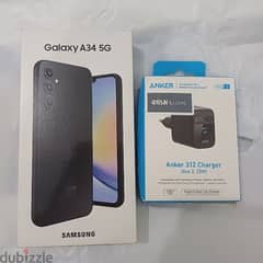a34 256 + Anker charger 25w