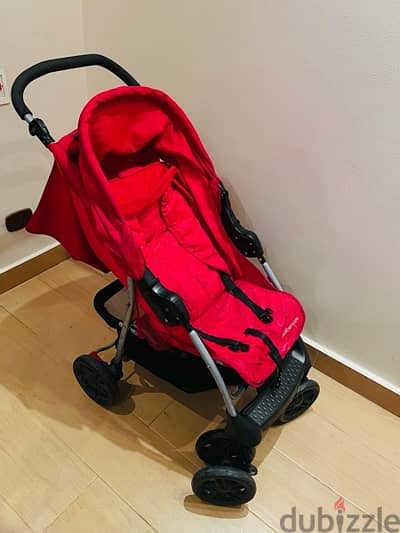 Mothercare stroller with car seat