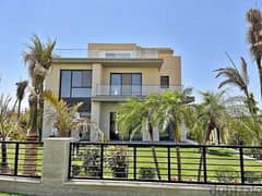 Immediately receive a standalone villa, prime location, directly on the ring road, for sale in a fully-serviced compound, Palm Hills New Cairo Compoun 0