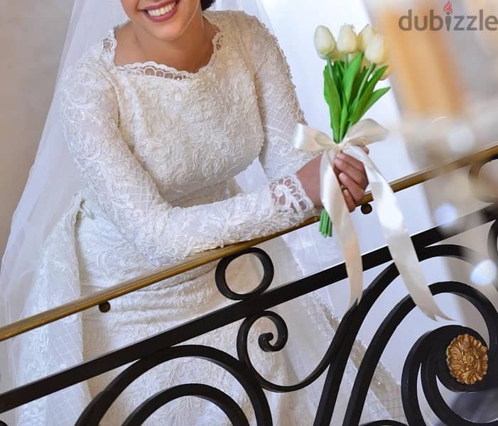 huda salem wedding dress 2