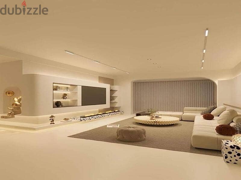 شقة 205 متر متشطبة بالكامل للبيع في كمبوند روسيل سيتي مدينة المستقبل 2