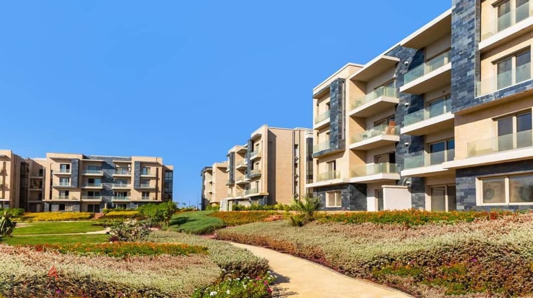 Ground floor apartment, ready to move for sale in Galleria Moon Valley Compound 5