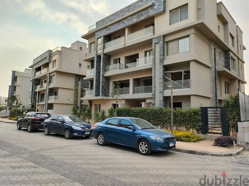 Ground floor apartment, ready to move for sale in Galleria Moon Valley Compound 11