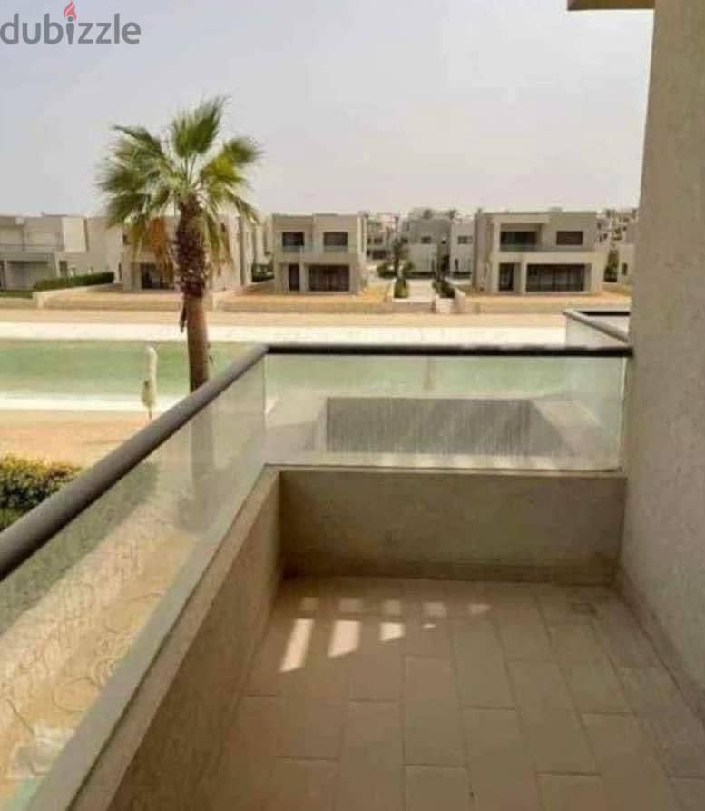 chalet for sale lagoon view in azha north coast - شالية للبيع 136 م اول صف علي الاجون في ازها الساحل الشمالي 5