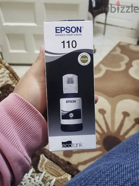 حبر EPSON 110 أصلي أسود 0