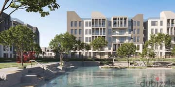 By 415K DP Own Apartment 120 sqm For Sale In New Zayed -Rivers Compound By Installments 9 years