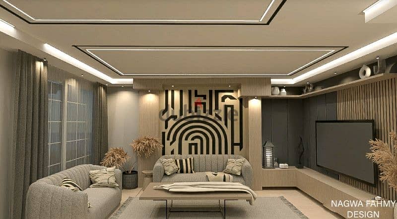 مهندسه ديكور و تصميمات 3d داخلى وخارجي للعمل عن بعد 0