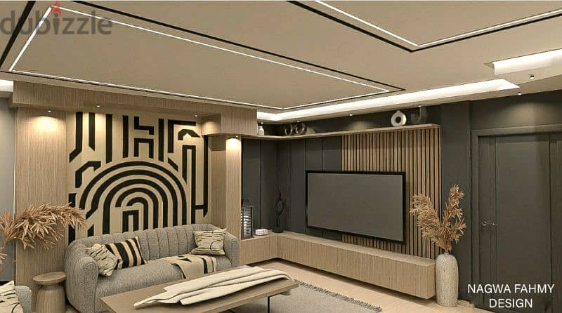 مهندسه ديكور و تصميمات 3d داخلى وخارجي للعمل عن بعد 1