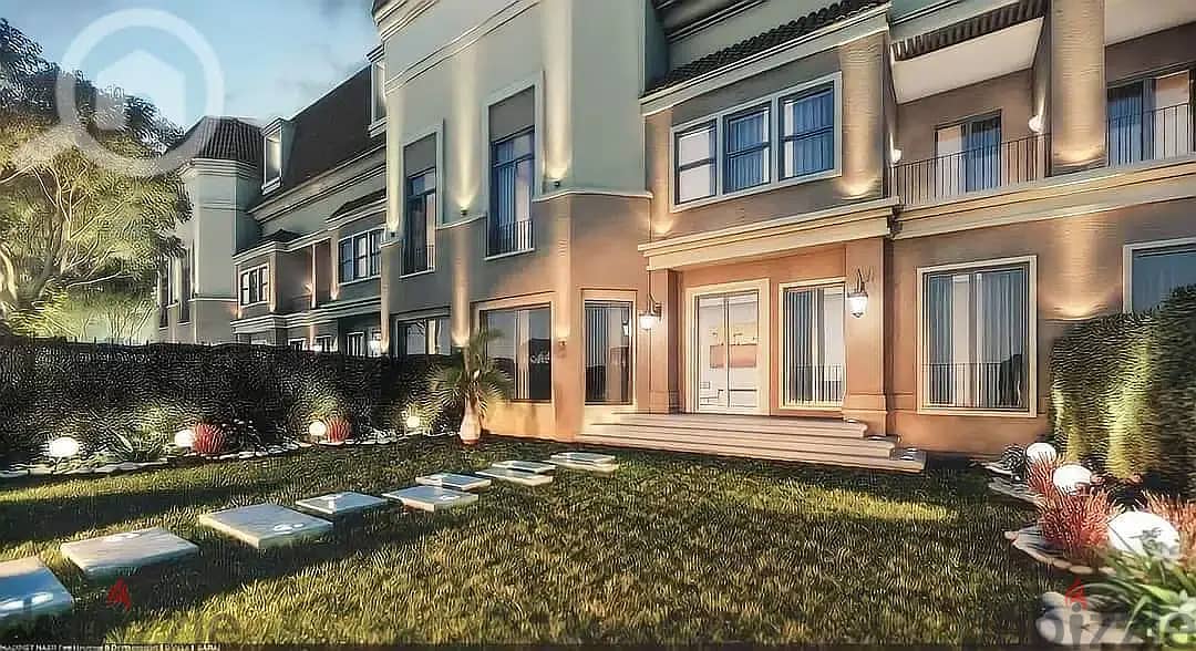A very special block villa in the best compounds in New Cairo in Sarai Compound from Misr City with the lowest down payment and the longest repayment 10