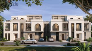 Townhouse 165 square meters net at the price of an apartment with a 5% down payment and payment over 8 years at the lowest price in the Fifth Settleme