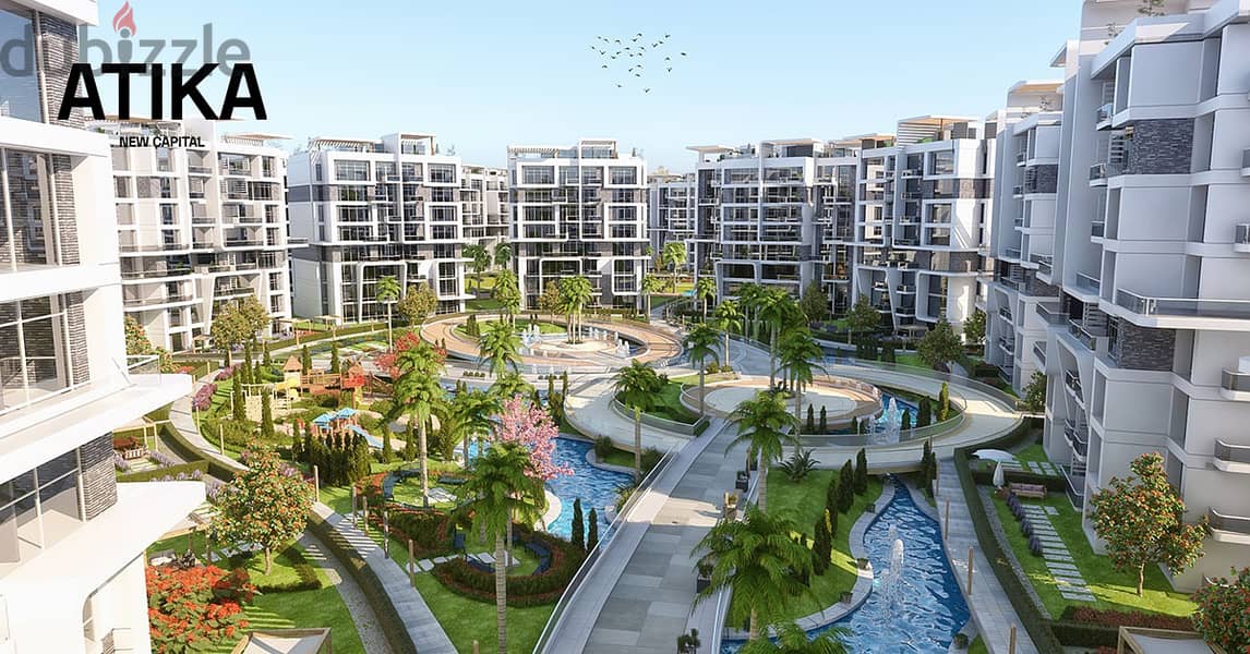 Exclusively in Al Tokaza Settlement, a villa in installments over 8 years, next to Maxim Mall, Pam’s Location, and the strongest developer in the Sett 10