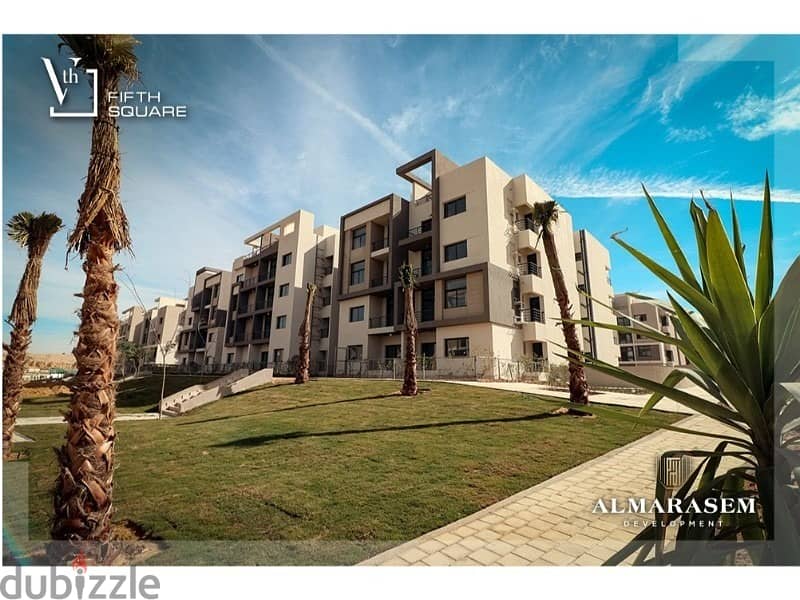 lowest down payment in al marasem  fifth square  Apartment178m fully finished view landscape with installments 6