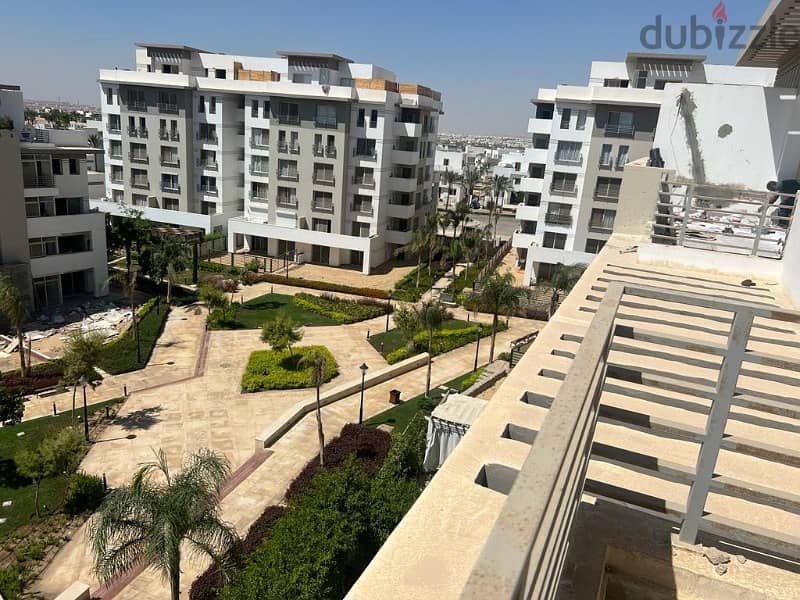 Lowest total price for an Apartment 207m fully finished in best phase in compound  hyde park view landscape 1
