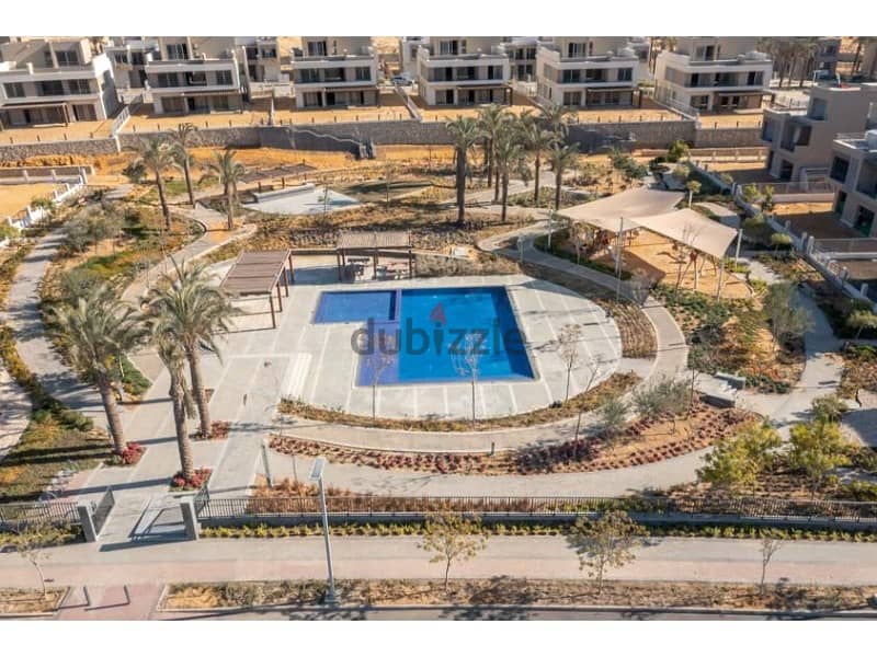 Apartment 183m ready to move  With the lowest down payment available in compound  palm hills new cairo 7
