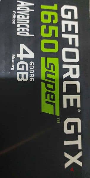 Geforce gtx 1650 super 4g 1