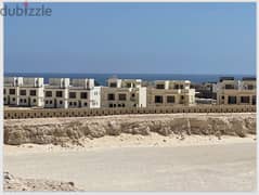 Chalet 71m  garden 61m with lowest price  in  compound sea shore  north coast with installments