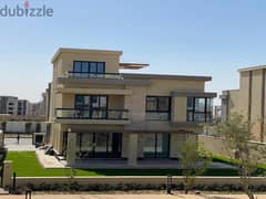 For sale, an independent villa in a fantastic location, with a down payment of 5 million, in The Estates, Sheikh Zayed
