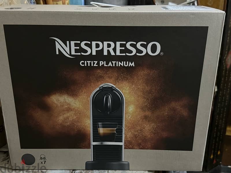 nespresso citiz platinum new 2