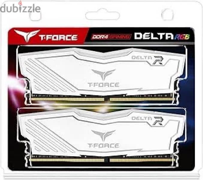 T-Force Delta RGB DDR4 Gaming Memory, 2 x 16 GB, 3200 Mhz 2