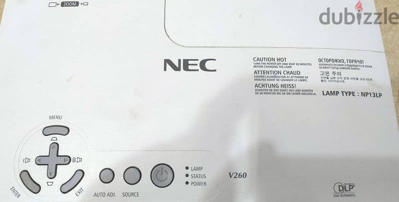 بروجيكتور nec v260 0