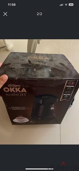 okka coffee machine "new" 1