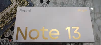 Redmi Note 13 Pro Plus 5G (16GB/512GB) جديد فتح كرتونة فقط