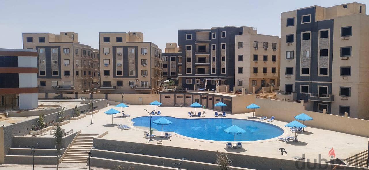 Immediate delivery of a fully finished apartment with only 10% down payment in Sephora Compound, located in the heart of Fifth Settlement 8