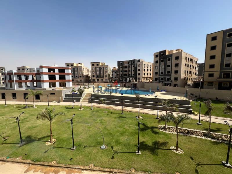 Immediate delivery of a fully finished apartment with only 10% down payment in Sephora Compound, located in the heart of Fifth Settlement 11