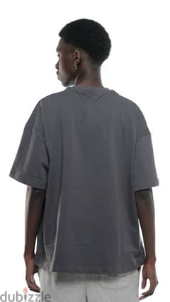 Medium dark grey oversized T-shirt