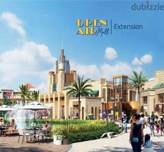 فرصة للاستثمار في مدينتي مول Open air mall Extension موقع مميز جداً