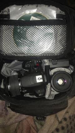 Semi-New canon EOS Rebel T5 $ Canon Lens 75 - 300