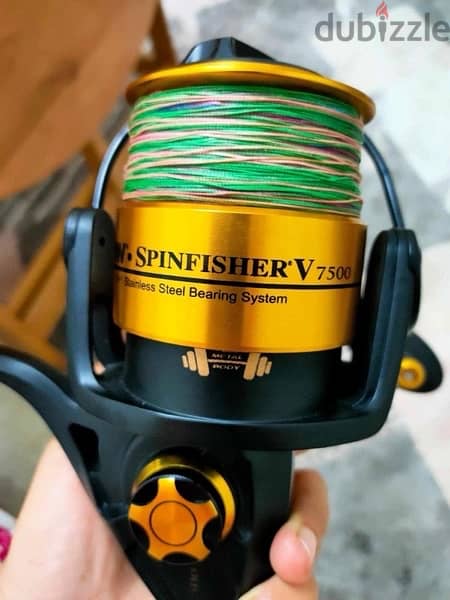 Penn spinfisher jigging reel- ماكينه بين سبينفيشر 0