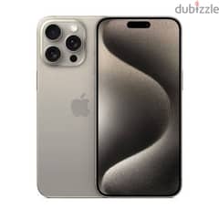 Iphone 15 pro natural titanium