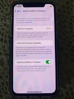 Iphone X 256G | Battery 100% Refurbished