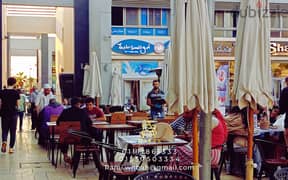 Shop for sale in the Craft Zone, Madinaty, 96 sqm, finished. Shop for sale in Madinaty, the first blocks of restaurant and coffee shop activity, with