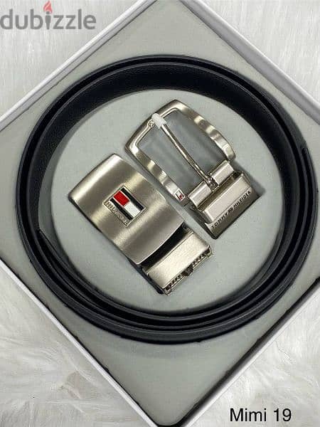 Tommy Hilfiger belt with box and bag 0