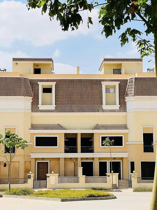 فيلا للبيع 212م بسعر لقطة في كمبوند سراي القاهرة الجديدة | S Villa For Sale 212M Prime Location in Sarai New Cairo 0