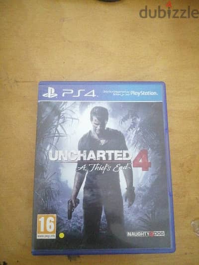 لعبة uncharted 4 لل ps4 قابل للتفاوض (بورسعيد)