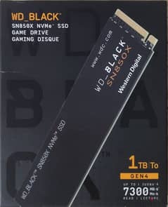 SSD WESTERN DIGITAL SN850X 1 TB