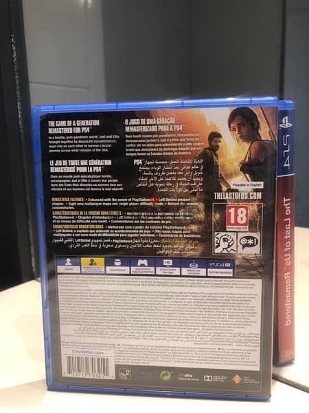 the last of us remastered ps4 cd 1