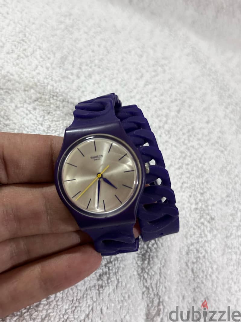 SWATCH for Women - Double Wrap - ساعة سواتش - مقاس مزدوج 1