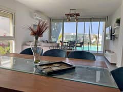 Two-room chalet Fully finished for sale with a view on the sea in Fouka Bay, North Coast, in installments over 10 years